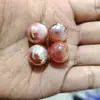Olho de Gato Variado Furo Reto Furo Passante Contas Redondas Contas DIY Acessórios de Resina Pulseira Acessórios de Joias Contas