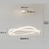 Lámpara de araña minimalista para restaurante y sala de estar en Guangdong Zhongshan, luz principal simple y elegante, lámpara de hierro de estilo minimalista circular de lujo ligero