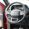 Adecuado para Ford 21-23 F150 Volante Decorativo de Lentejuelas Fibra de Carbono Parche Completo para Volante