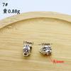 AliExpress transfronteiriço Xizang prata liga retro tee tubo de suspensão conexão fivela DIY pulseira artesanal acessórios de colar