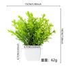 Plantas artificiais, plantas verdes, plantas verdes, plantas de eucalipto em vasos de plástico, plantas pequenas em vasos, grande sucesso de vendas internacionais.