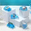 Série Oceano Barcos Criativos Pequenos Animais de Desenho Animado em Óleo Areia Flutuante Garrafa Flutuante Micro Paisagem Decorações Decorativas DIY Atacado