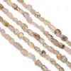 Piedra Natural Irregular Agujero Recto Forma de Cuentas Hechas a Mano DIY Collar Pulsera Colgante con Cuentas Accesorios de Joyería