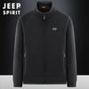 Sudadera de Felpa para Hombre 2025 Otoño e Invierno Nuevo Estilo Forrada de Felpa Versátil Casual Deportiva Holgada Chaqueta Cardigan con Cuello Alto #