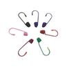 Ganchos Coloridos Recubiertos de Plástico para Tendedero, Ganchos de Resorte para Accesorios de Línea de Secado Exterior de Balcón, Ganchos de Plástico del Fabricante en Stock
