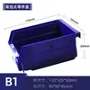 Caja de Piezas para Banco de Trabajo de Alta Resistencia Caja de Tornillos Accesorios para Tablero Perforado con Agujero Cuadrado Caja de Materiales Caja de Componentes para Colgar en la Pared Pieza para Colgar