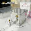 Tulipa DIY Flor Mar Tridimensional Cubo Mágico Luz Noturna Material Pacote Presente Dia dos Namorados Tanabata Casal Presente de Namorada