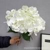 Flores Artificiales, Hortensia de 5 Cabezas, 27 Pétalos, Decoración para Salón de Bodas, Flores Falsas, Flores Base para Arreglo de Piso de Boda, Ramo de Hortensia de 5 Cabezas