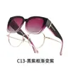 Nuevas Gafas de Sol Europeas y Americanas de Marco Grande para Hombres y Mujeres, Que Se Pueden Usar con Gafas para Miopía, Gafas de Sol Polarizadas Anti-UV, Lote Transfronterizo