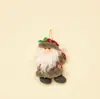 Decoración Navideña Personalizada Fieltro Hombre Mayor Muñeco de Nieve Ciervo Oso Suministros Navideños Tela Colgante Navideño Creativo Baile Pequeño