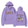 Moletom Casual com Estampa de Anime 2024 Masculino e Feminino Harajuku Retrô com Capuz Moda Pulôver para Casal