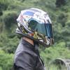 Casco para Motocicleta de Vehículo Eléctrico Gxt para Hombre, Casco Abierto, Doble Visor, Cubierta Completa de Invierno para Motocicleta, Casco Integral Antiniebla para Todas las Estaciones