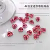 Decoraciones de Pedrería para Uñas Tendencia Mini Pequeñas Bolas de Pedrería de Cristal Rosa Pedrería para Uñas Terminada Pedrería Transparente Blanca para Uñas