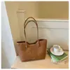 Bolso Retro Transfronterizo para Debajo del Brazo para Mujer, Bolso de Hombro Moderno y Elegante con Gran Textura para Verano 2026, Bolso Tote de Gran Capacidad