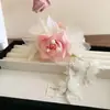 Nuevos Colores Flor Phalaenopsis Pinza de Pato Pinza para el Cabello en la Parte Posterior de la Cabeza para Mujer Pinza Horizontal Lateral Pasador