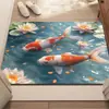 Alfombra de Piso Visual Carpeta Temu Transfronteriza Felpudo de Baño Felpudo para Pies de Baño Alfombra Absorbente Resistente a Manchas Antideslizante para Baño