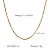 Collar Cruzado Todo Fósforo Acero Inoxidable Oro 18k Estilo Ins Europeo y Americano para Mujer Cadena de Malla Redonda Sin Color Cadena de Cuello de Acero de Titanio