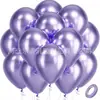 Set de Globos de Color Sólido Transfronterizo de 12 Pulgadas 20 Piezas Paquete de Decoración de Cumpleaños Cadena de Globos para Fiesta de Vacaciones al por Mayor Boda