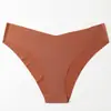 Panty de Hielo Sin Costuras de Talla Grande Europea y Americana para Mujer con Cinturilla en Forma de V, Entrepierna de Algodón de una Sola Pieza, Panty Triángulo Transpirable para Mujer al por Mayor