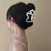 Pin para Cabello de Perro con Lunares y Lazo, Pasador Lindo para Niña, Pinza de Tiburón para Recoger la Mitad del Cabello, Accesorios de Cabello de Alta Gama, Accesorios para la Cabeza
