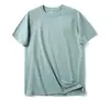 Camiseta Esportiva Versátil de Cor Lisa com Manga Curta, Confortável, Respirável, Secagem Rápida, Gola Redonda, Verão, para Homens e Mulheres, Casais 3552