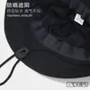 Chapéu de Pescador Novo Estilo de Rua Retrô para Primavera e Verão para Homens e Mulheres Chapéu Hip-Hop com Cordão Proteção Solar e Impermeável Chapéu de Pescador para Exterior