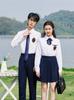 Camisa de Manga Larga Estilo Universitario JK para Hombres y Mujeres, Pantalones del Mismo Estilo, Falda Plisada, Traje de Dos Piezas, Uniforme Escolar, Uniforme de Clase, Otoño e Invierno