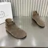 Botas de Moda Cor Sólida Couro Fosco Estilo Coreano para Mulheres Primavera e Outono Versátil Confortável Salto Baixo Botas de Cano Curto Fivela de Couro Bico Redondo Botas Casuais