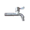 Grifo de Acero Inoxidable 304, Grifo de Lavadora de Apertura Rápida de 1/2 Pulgada, Caño Extendido, Grifo de Doble Uso con una Entrada y Dos Salidas