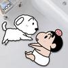 Alfombrilla de baño con diseño de diatomeas de dibujos animados, absorbente y antideslizante, de secado rápido, para puerta de baño Xiaoxin