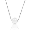 Colar de Cristal de Morango em Prata Esterlina 925 Pingente de Cristal Estilo Coreano Acessório de Joia Joia de Prata Estilo Fresco Dia dos Namorados 2025
