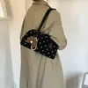 2026 Nueva Versión Coreana Diseño de Nicho Bolsa de Axila de Lunares Bolso de Hombro de Moda para el Trabajo Bolso de Mujer Simple Moderno de Moda