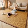 Esterilla de Piso de Verano Clase A Clase Materno Infantil Sala de Estar Dormitorio Esterilla de Ratán Esterilla de Bambú Esterilla para Trepar Artefacto para Colocar en el Piso de Verano Esterilla para Dormir