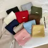 Bufanda de Mezcla de Lana de Color Sólido para Mujer, Otoño e Invierno, Tejida Cálida, Versión Coreana, Moda Versátil, Calentador de Cuello Fresco y Dulce
