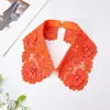 Serie de nuevos colores de verano y otoño, moda preciosa hecha a mano, uña de cuentas, cuello falso hueco de seda de leche, entrega de fábrica de Guangzhou