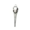 Accesorios para Joyería DIY Colgante de Calavera y Cabeza de Pájaro de Aleación de Zinc Retro Colgante de Collar para Hombre Gótico Venta Caliente Transfronteriza