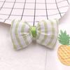 Tela Cuadros Algodón Macarrón Lazo DIY Accesorios para el Cabello Accesorios de Pinza para el Cabello Decoración para Fundas de Teléfono Ropa Calcetines