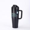 Amazon Taza de Viaje para Coche con Asa de 40 oz Termo de Acero Inoxidable 304 Gran Capacidad Portátil Conservación del Frío Taza de Hielo Transfronteriza