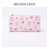 2026ins Estilo Coreano Caricatura Linda Estampado Cremallera Larga Cartera para Mujer Estudiante Cartera Linda Transfronteriza Damas