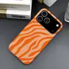Funda de Teléfono con Estampado de Cebra de Moda para Apple 18pm Funda de Doble Capa con Protección contra Caídas iPhone14 Nueva Funda de Teléfono Rayada Al por Mayor