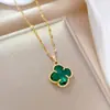 Colar Feminino de Aço Titânio com Flores Estilo Coreano Joker Corrente para Clavícula Exquisita Venda Direta da Fábrica Ao Vivo no TikTok Mais Vendido em estoque