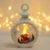 Decoraciones navideñas luz de noche brillante colgante Suministros navideños accesorios de diseño lámpara candelabro de escritorio adornos para escaparate