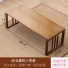 Mesa de té pequeña estilo chino para mirador, tatami simple para alféizar, balcón, mesa de té de bambú Nan, mesa baja, mesa Guoxue, mesa pequeña para sentarse en el suelo