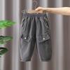 5735 Pantalones de Otoño para Niños 2026 Nuevo Estilo para Niños Pequeños, Pantalones Largos de Primavera y Otoño, Pantalones Casuales Elegantes para Niños Tendencia