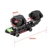 Novo Modelo 30-25 Diâmetro do Tubo 20mm Grampo Largo Nível de Bolha Integrado Suporte de Alta Largura Suporte para Lanterna Suporte de Mira