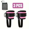 Hebilla de tobillo de pórtico anillo 4D elevación de pierna de fitness tipo pedal de pie hebilla de tobillo correa protectora de tobillo de fitness de resistencia ajustable