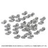 Aleación Imitación Cuentas Redondas Huecas Cuentas Sueltas Cuentas Espaciadoras Accesorios para Joyería DIY Pulsera Collar Conector Colgante Fábrica Venta al por Mayor