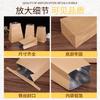 Bolsa de embalaje de té de papel Kraft general en stock, bolsa de escalera de té verde Biluochun Longjing, bolsa de papel de aluminio, bolsa de fondo cuadrado