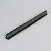 Procesamiento de fábrica perfil de aleación de aluminio para muebles todo aluminio armario sin costuras zócalo de gabinete material de tira decorativa personalización