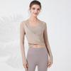 Novas roupas de ioga, top esportivo feminino, sutiã push-up, corrida, fitness, malha, colete, blusa, conjunto